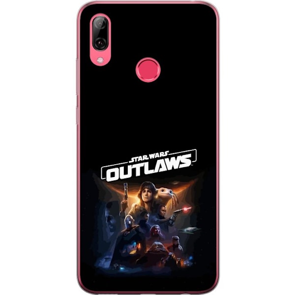 Huawei Y7 (2019) Läpinäkyvä kuori Star Wars Outlaws