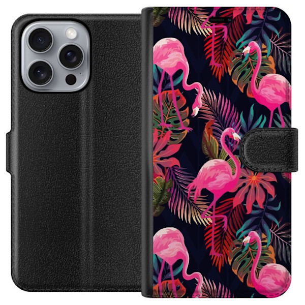 Apple iPhone 16 Pro Max Tegnebogsetui Flamingo