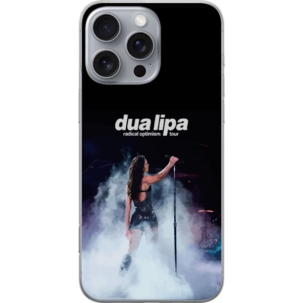 Apple iPhone 16 Pro Max Läpinäkyvä kuori Dua Lipa – Signature Looks & Vibes