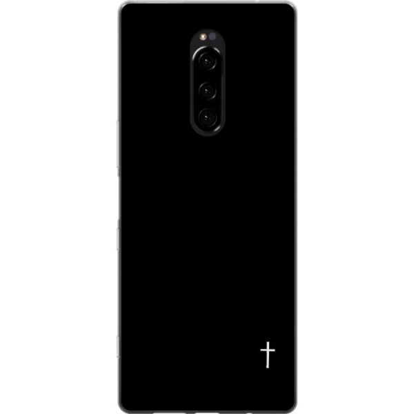 Sony Xperia 1 Gennemsigtig cover Kors