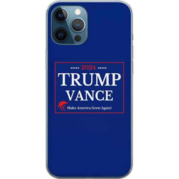 Apple iPhone 12 Pro Gjennomsiktig deksel Trump | Vance 2024