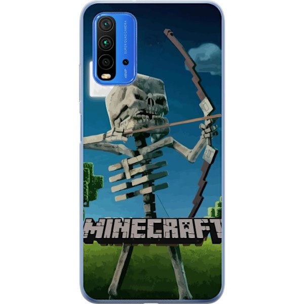 Xiaomi Redmi 9T Gennemsigtig cover A Minecraft Movie