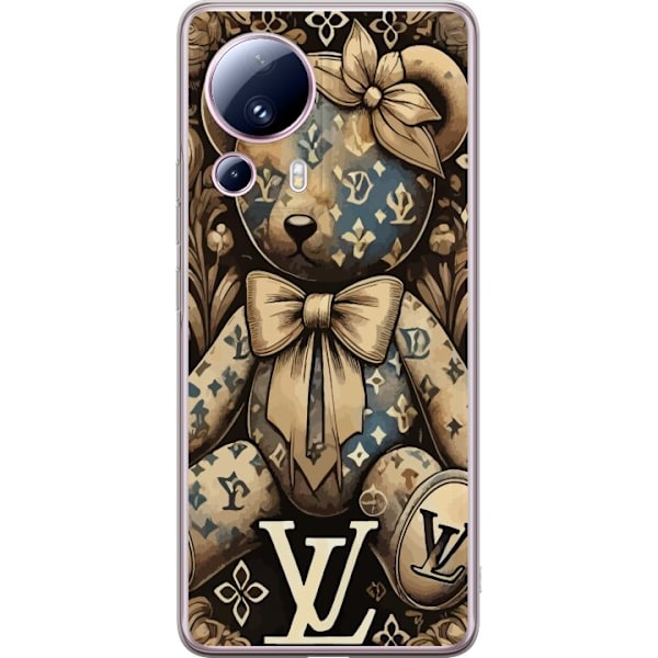 Xiaomi 13 Lite Gjennomsiktig deksel Teddy Vuitton