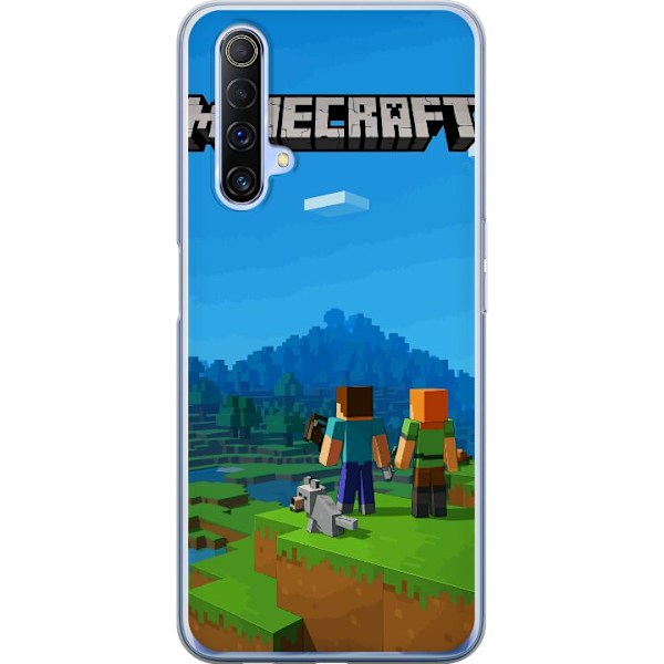 Realme X50 5G Läpinäkyvä kuori Minecraft Key Art