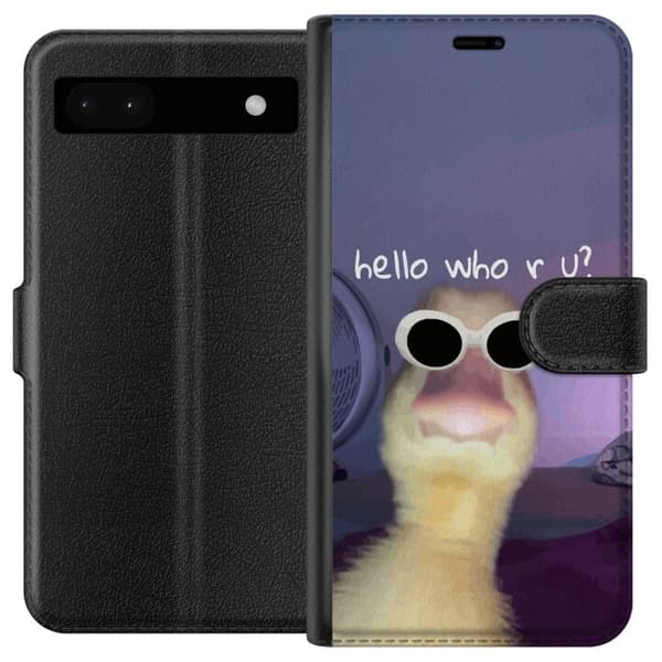 Kompatibelt Lommeboketui til Google Pixel 6a Hvem er du?