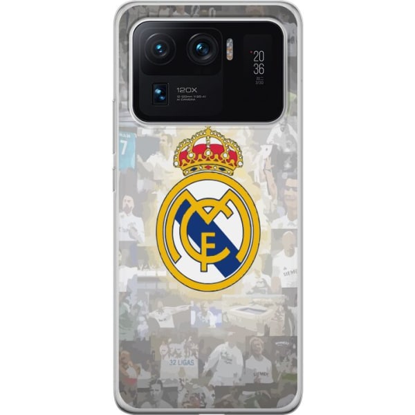 Xiaomi Mi 11 Ultra Gennemsigtig cover Real Madrid