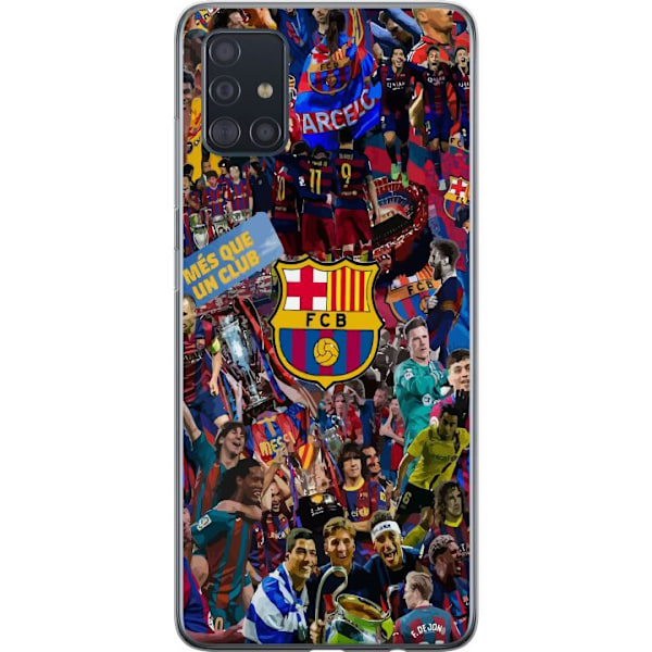 Samsung Galaxy A51 Genomskinligt Skal I Love FCB