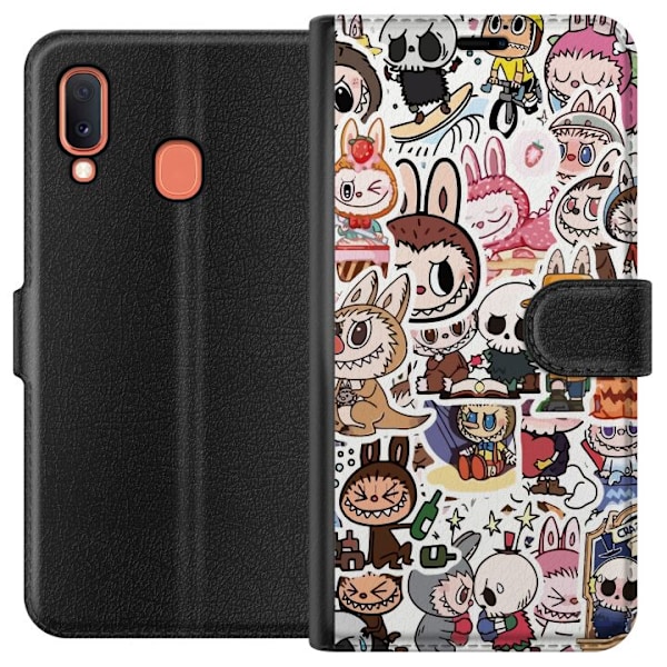 Samsung Galaxy A20e Plånboksfodral Labubu All-Stars – POP M