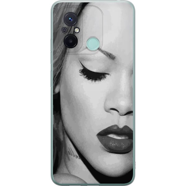 Xiaomi Redmi 12C Läpinäkyvä kuori Rihanna – Aesthetic Edit 2025