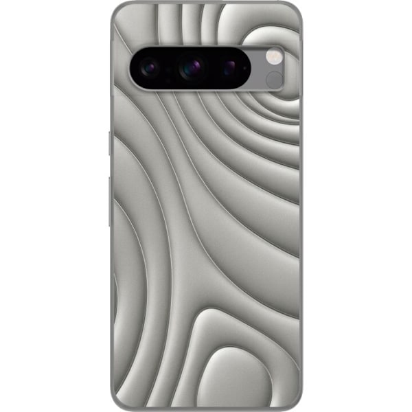 Google Pixel 8 Pro Läpinäkyvä kuori Hopea-aallot