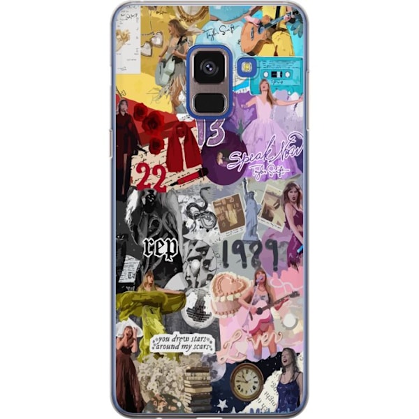 Samsung Galaxy A8 (2018) Genomskinligt Skal Taylor Swift - 13 22