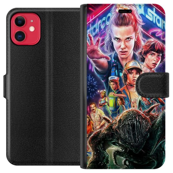 Kompatibel Tegnebogsetui til Apple iPhone 11 Stranger Things