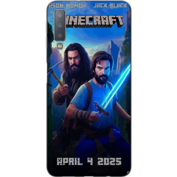 Samsung Galaxy A7 (2018) Läpinäkyvä kuori Minecraft-elokuva