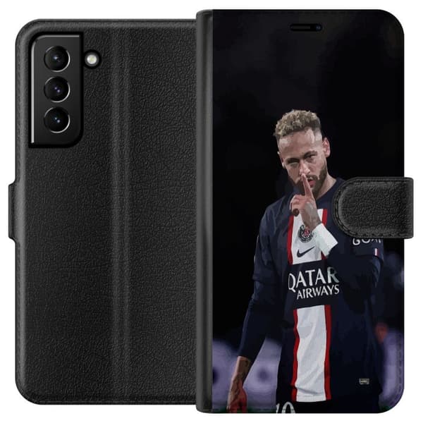 Kompatibel Tegnebogsetui til Samsung Galaxy S21+ 5G Neymar