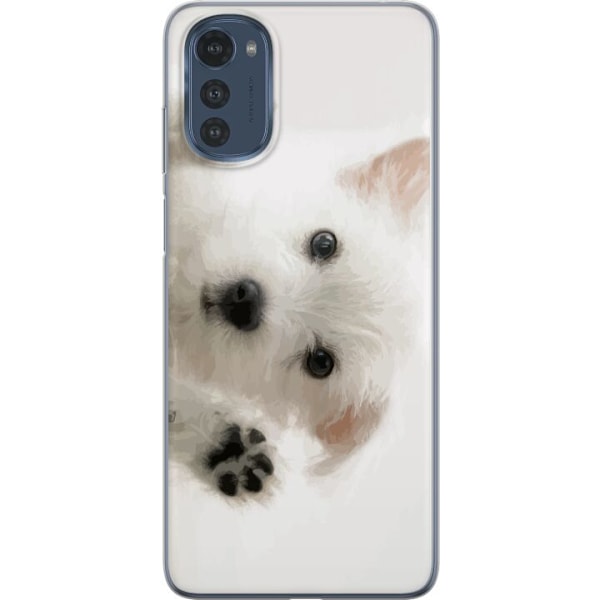 Motorola Moto E32s Gennemsigtig cover Hund