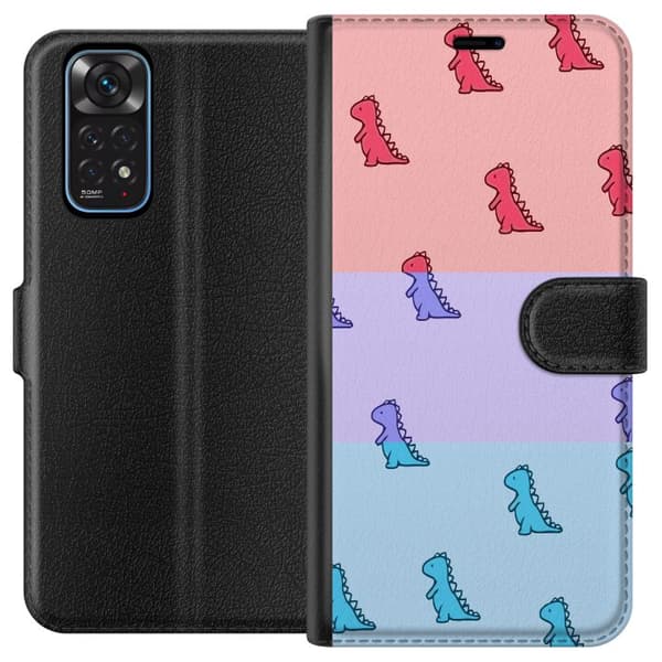 Kompatibel Tegnebogsetui til Xiaomi Redmi Note 11 Dino