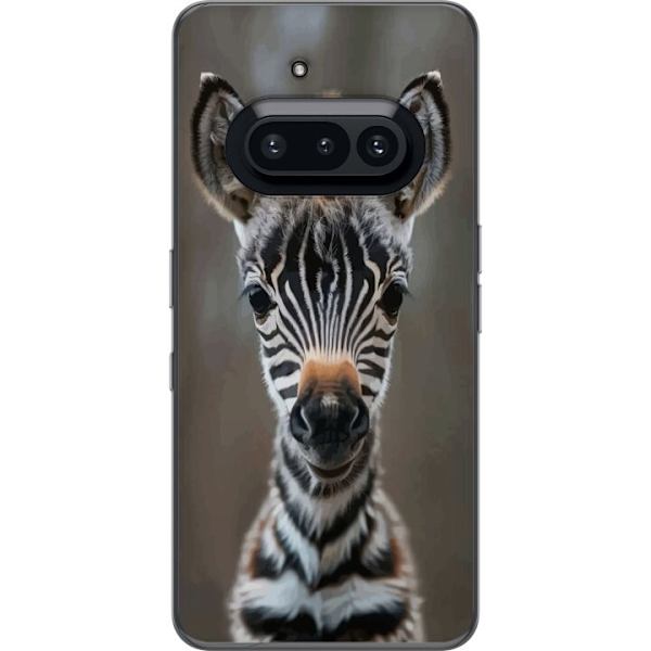 Nothing Phone (3a) Läpinäkyvä kuori Giraffi Eläinaihe Afrikka Luonto Graafinen Kuva Savanni Villieläimet Suosittu Seinätaide Eksoottinen Teema
