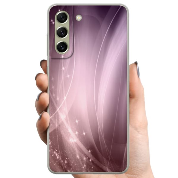 Samsung Galaxy S21 FE 5G TPU Mobildeksel Lavendel Støv