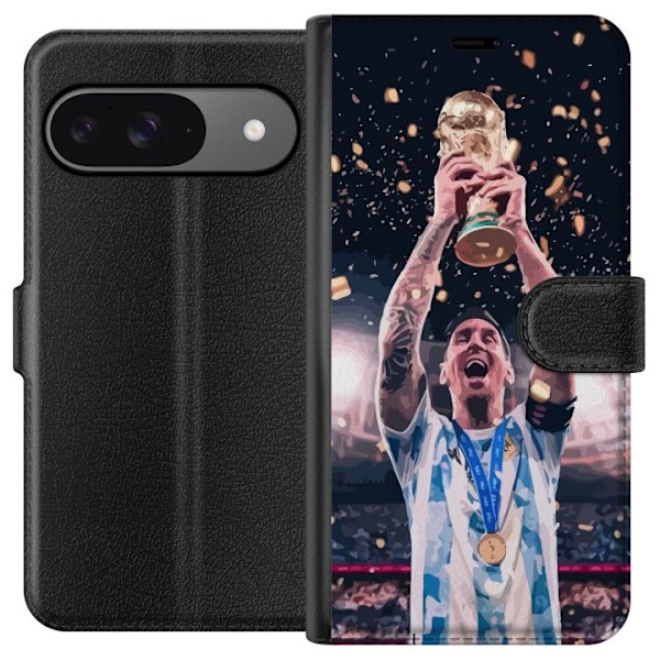 Google Pixel 9 Lommeboketui Messi