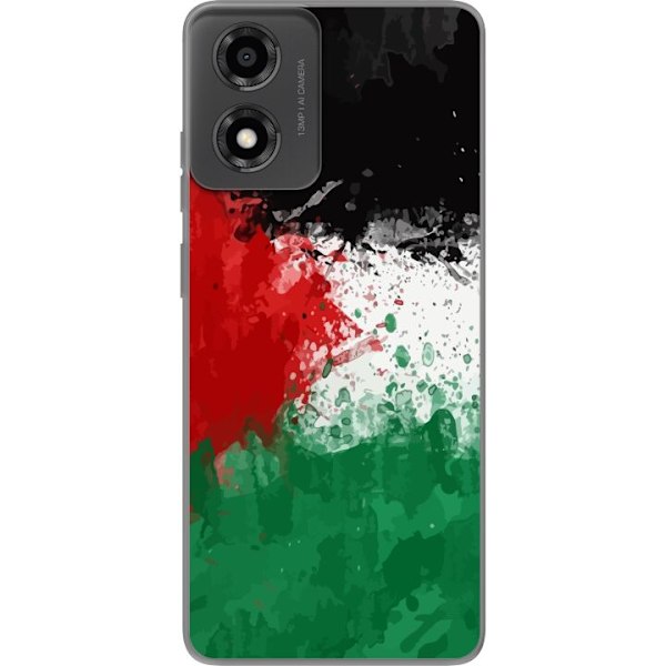 Motorola Moto E14 Gjennomsiktig deksel Palestina