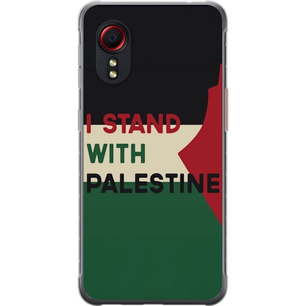 Samsung Galaxy Xcover 5 Gjennomsiktig deksel Stå opp for Pale
