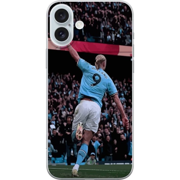 Apple iPhone 16 Plus Gennemsigtig cover Erling Haaland