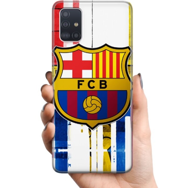 Samsung Galaxy A51 TPU Matkapuhelimen kuori FC Barcelona