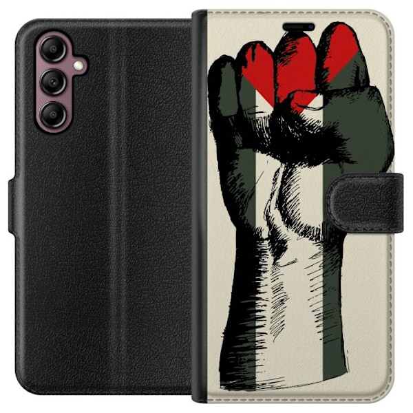 Samsung Galaxy A14 5G Lompakkokotelo Käsi sidottu Palestinan