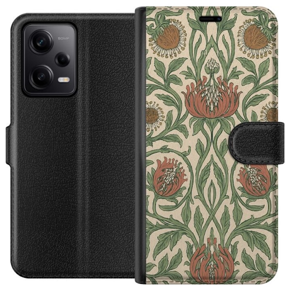 Xiaomi Redmi Note 12 Pro Tegnebogsetui Blad Detaljer