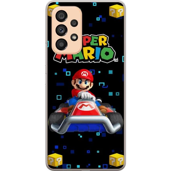 Kompatibel Mobilcover til Samsung Galaxy A53 5G Super Mario Wonder