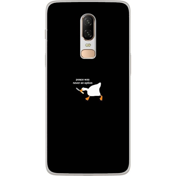 OnePlus 6 Gennemsigtig cover Dræbende And