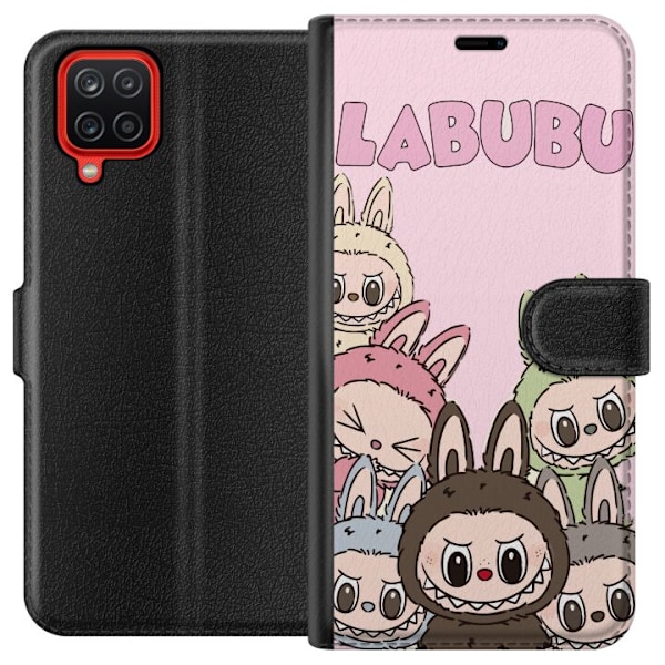 Samsung Galaxy A12 Lompakkokotelo Labubu Classics
