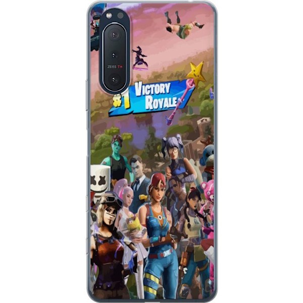 Sony Xperia 5 II Genomskinligt Skal Fortnite