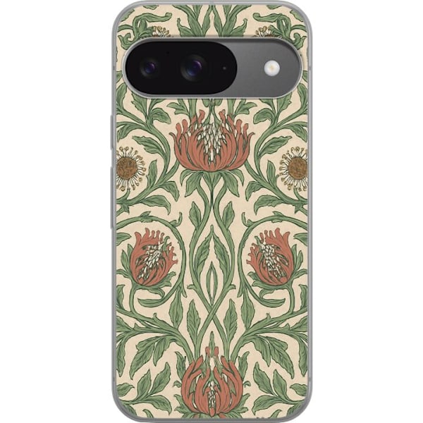 Google Pixel 9 Pro Läpinäkyvä kuori Petali Yksityiskohdat