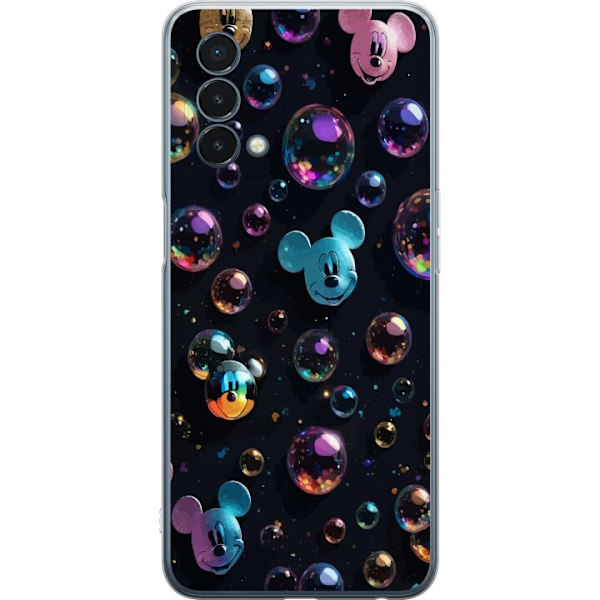 OnePlus Nord N200 5G Läpinäkyvä kuori  Mikki Hiiri Disney Kuplat Suunnittelu Hauska Motiivi Suosittu Disney-hahmo Piirrossarja Lasten Klassikko
