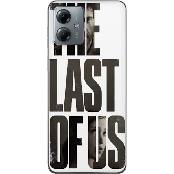 Motorola Moto G14 Läpinäkyvä kuori The Last of Us Ellie Joe