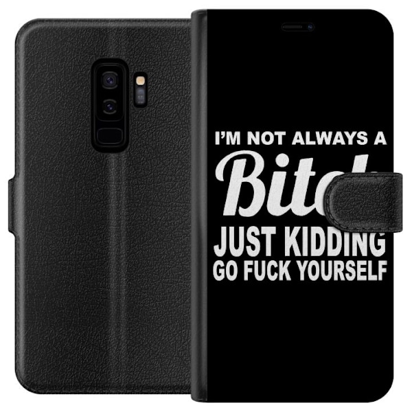 Samsung Galaxy S9+ Lompakkokotelo En ole aina...