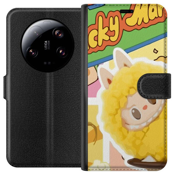 Xiaomi 13 Ultra Lompakkokotelo Labubu Wacky Mart Pop Mart -sarjan keräilyfiguuri Söpö Muotoilu Suosittu Teemalelu Sarja Luova Taidelelu