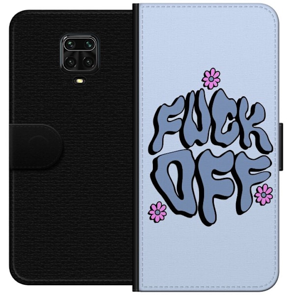 Xiaomi Redmi Note 9 Pro Lompakkokotelo Fuck Off