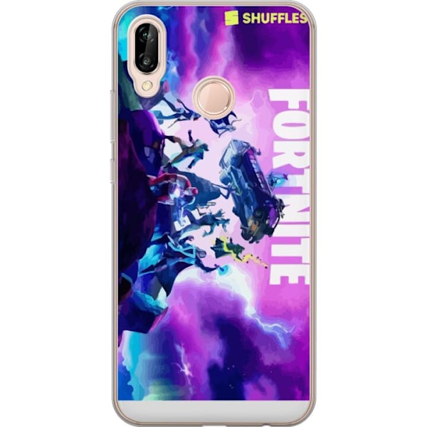 Huawei P20 lite Läpinäkyvä kuori Fortnite