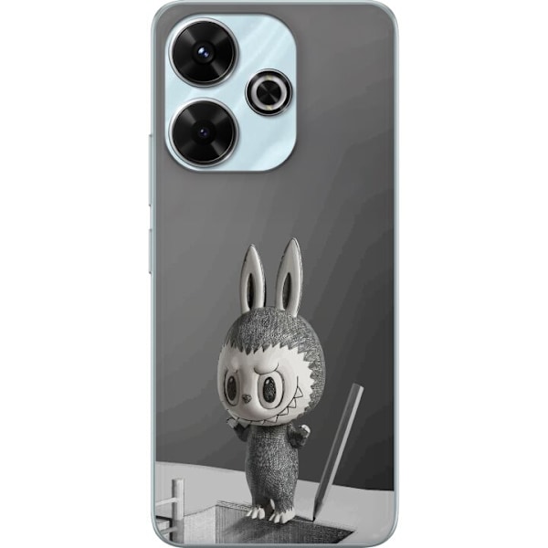 Xiaomi Redmi 13 Läpinäkyvä kuori Pop Mart MEGA LABUBU LABUB