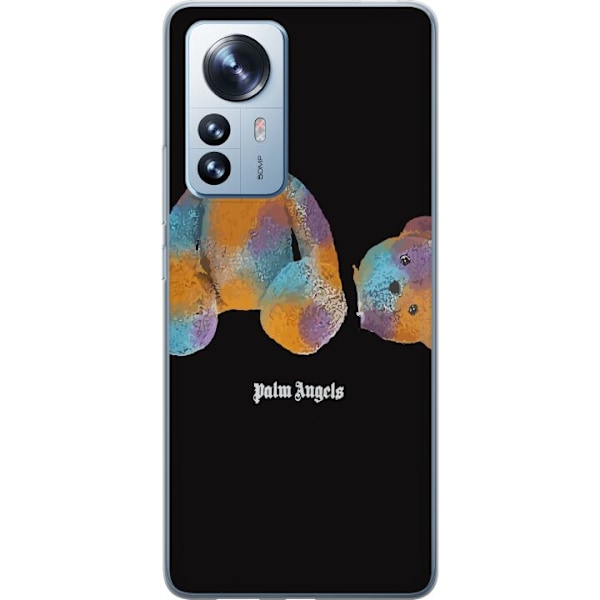 Xiaomi 12 Pro Gennemsigtig cover Teddy Palm Angels