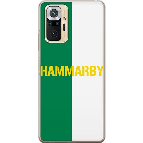 Xiaomi Redmi Note 10 Pro Genomskinligt Skal Hammarby