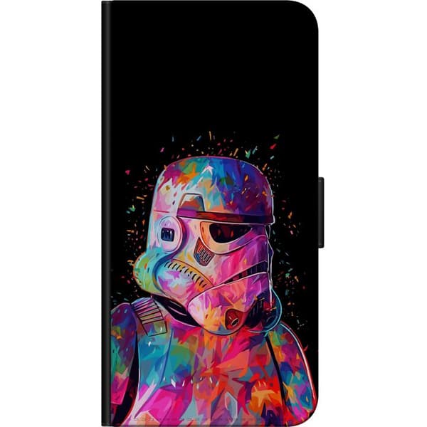 Kompatibelt Plånboksfodral till OnePlus 7 Pro Star Wars Stormtrooper