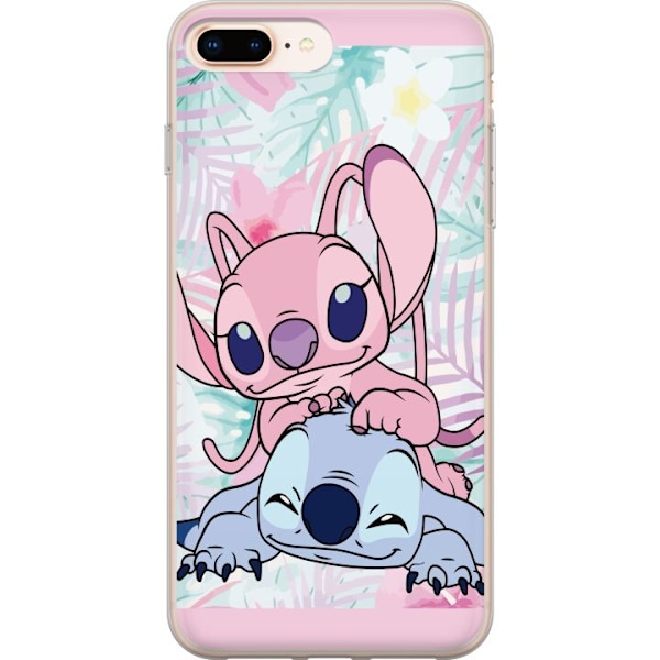 Apple iPhone 8 Plus Läpinäkyvä kuori Kirjonta