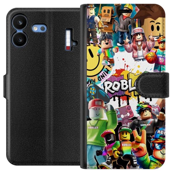 Kompatibel Tegnebogsetui til Nothing Phone 4b Roblox