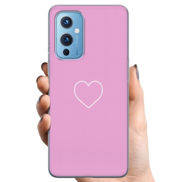 OnePlus 9 TPU Mobildeksel Hjerte