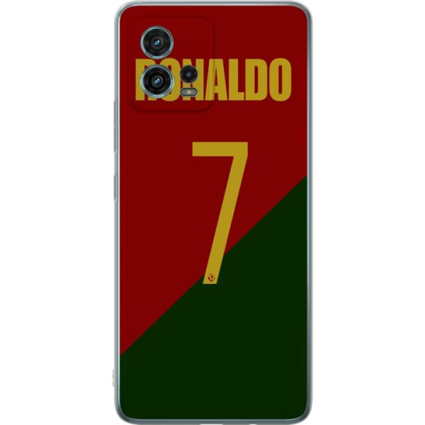 Motorola Moto G72 Gennemsigtig cover Ronaldo
