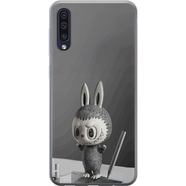Samsung Galaxy A50 Genomskinligt Skal Pop Mart MEGA LABUBU LAB