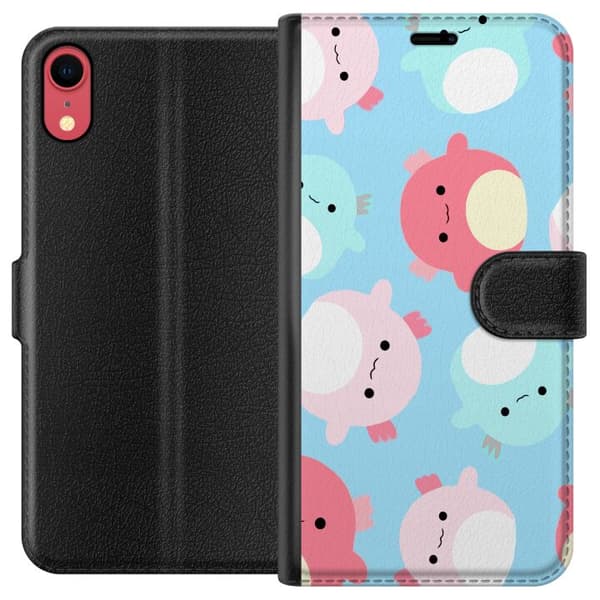 Kompatibel Tegnebogsetui til Apple iPhone XR Squishmallow